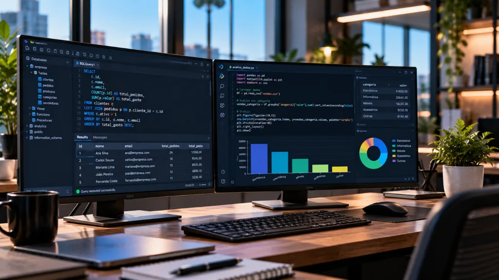 Curso gratuito de SQL e Python