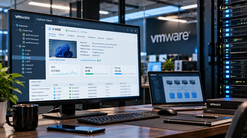 Curso Gratuito Intermediário de VMware