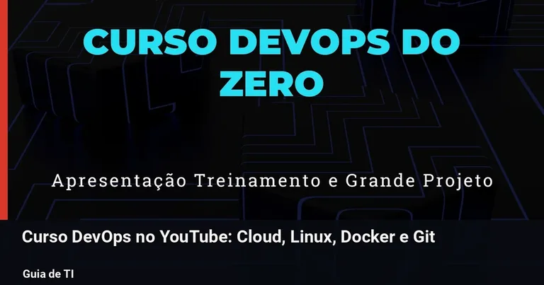 Curso DevOps: Cloud, Linux, Docker e projeto Marketplace