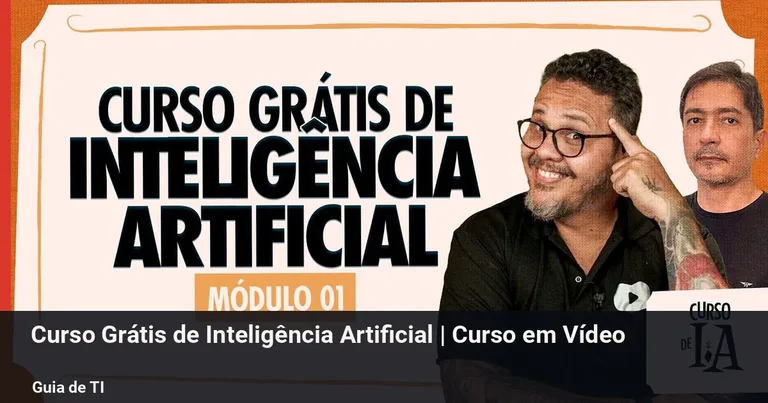 Curso Grátis de Inteligência Artificial — Módulo 01 (Curso em Vídeo)