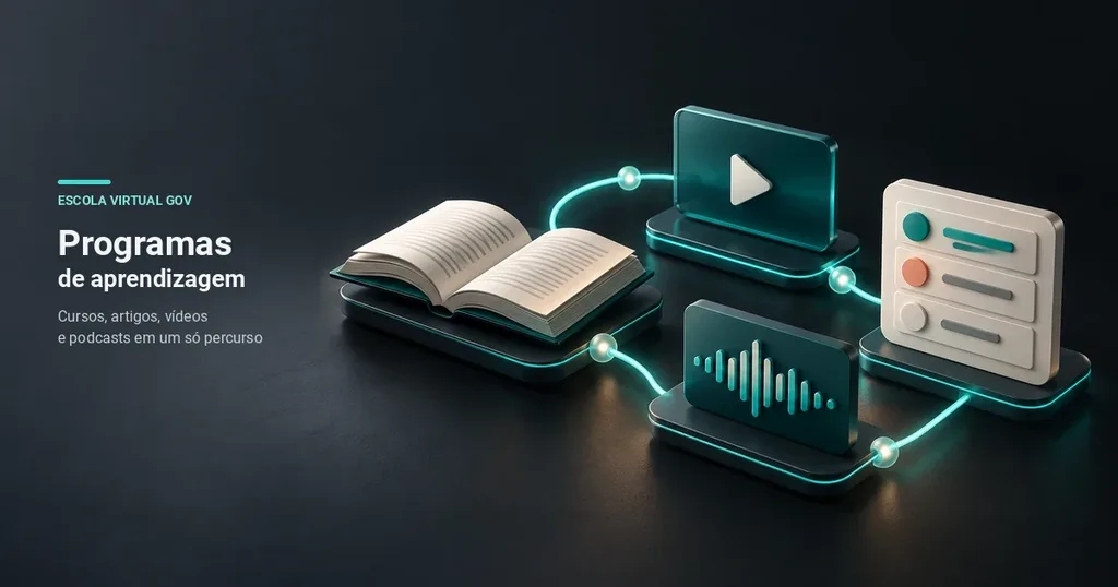 Programas de aprendizagem da Escola Virtual Gov