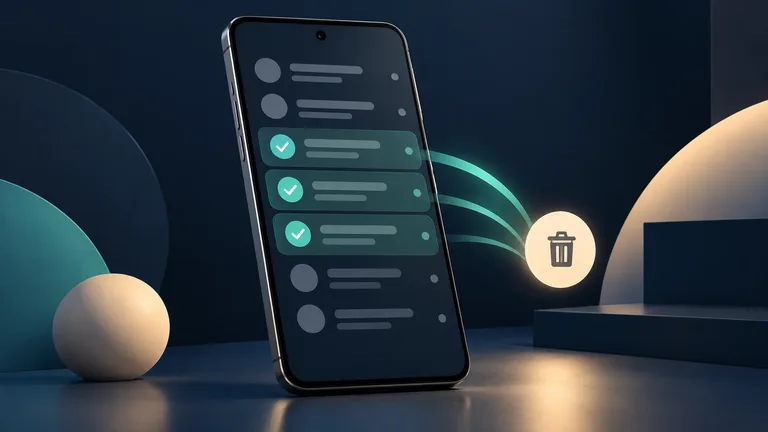 Gemini para Android pode permitir excluir várias conversas de uma vez