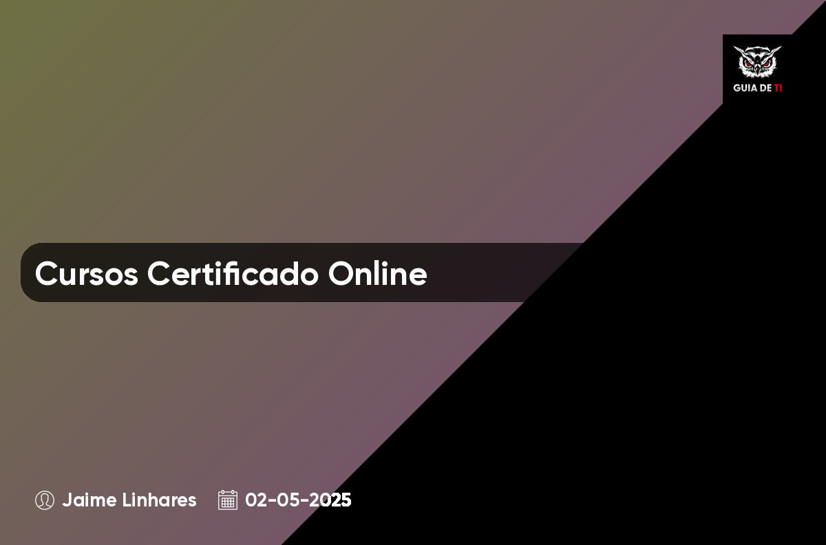 Cursos Certificado Online