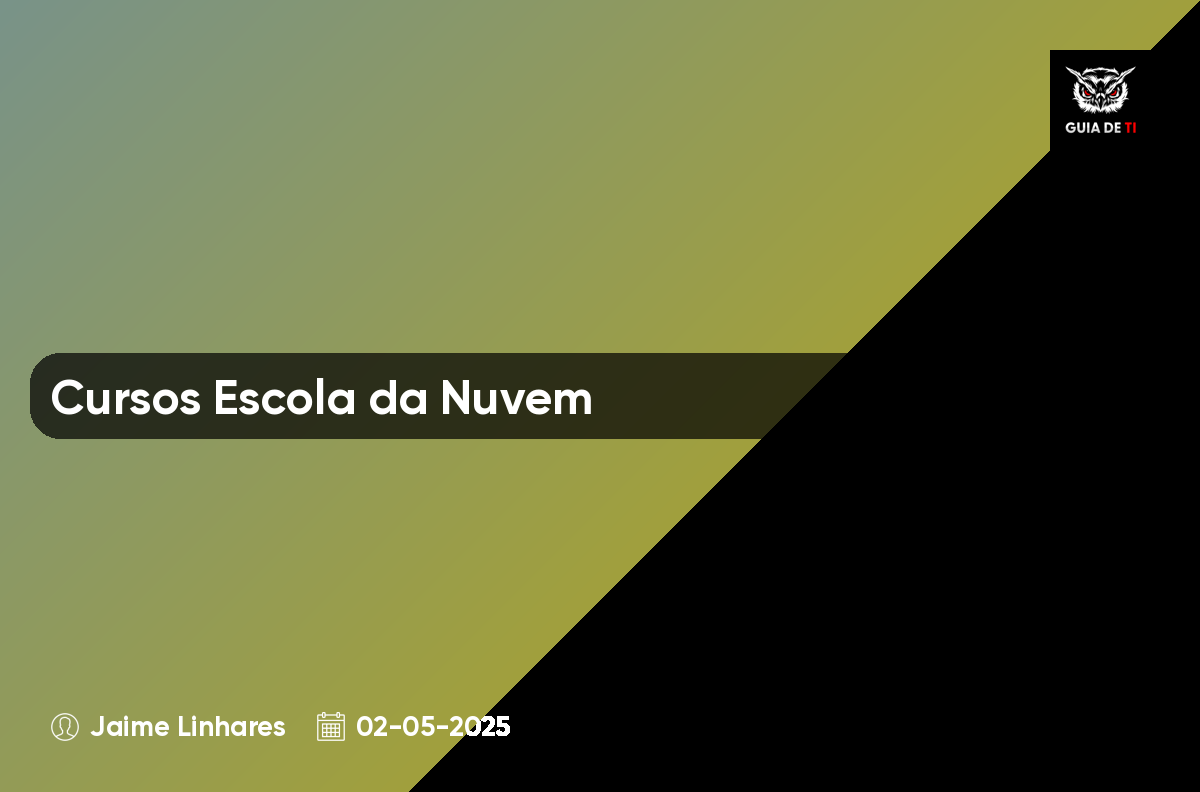 Cursos Escola da Nuvem