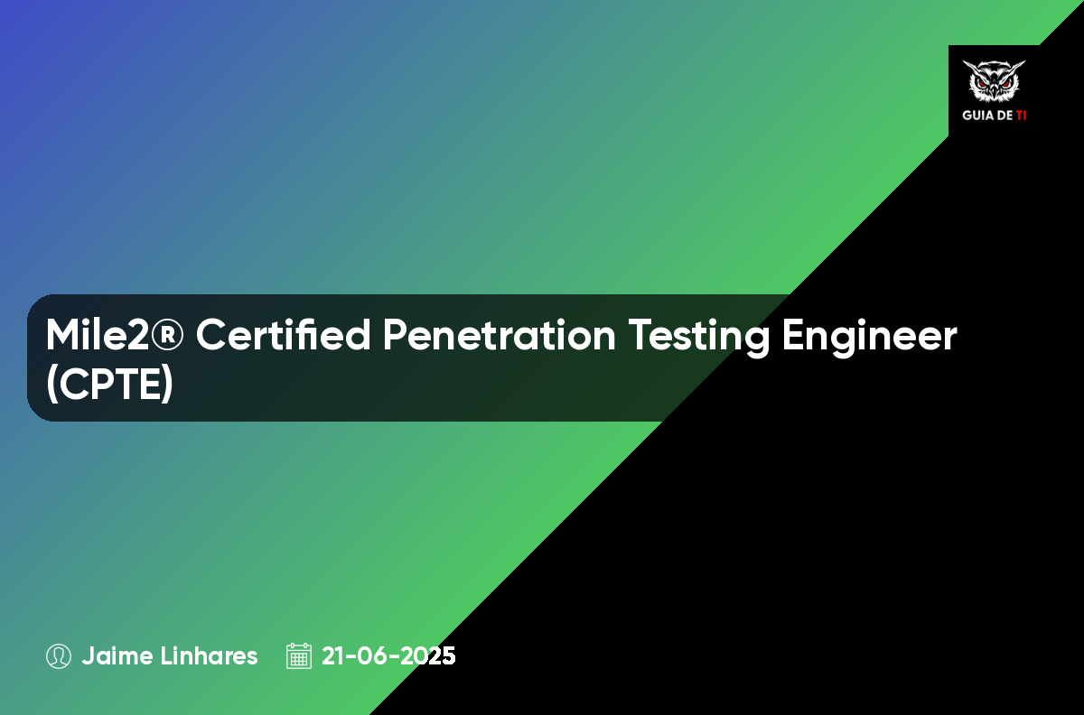 Mile2® Certified Penetration Testing Engineer (CPTE)