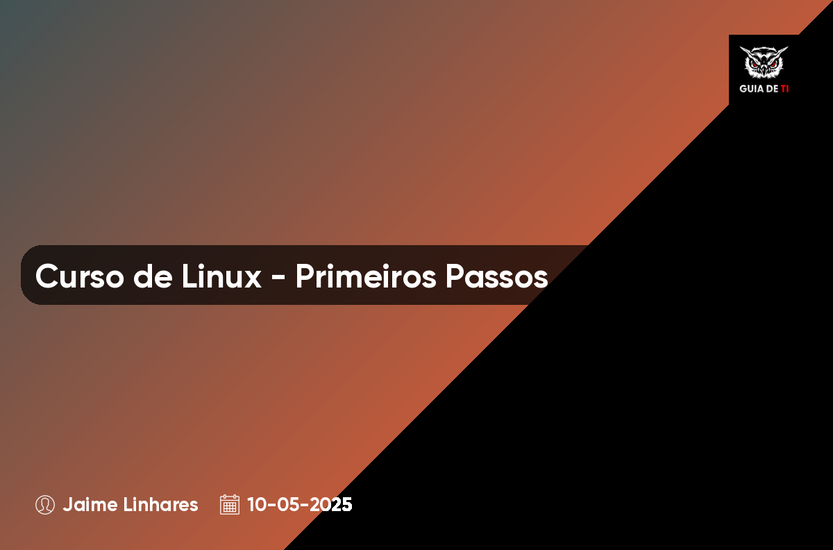 Curso de Linux - Primeiros Passos