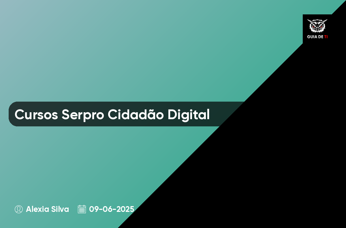 Cursos Serpro Cidadão Digital