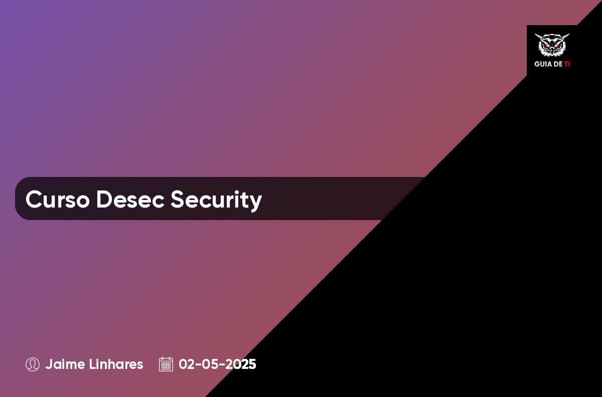Curso Desec Security