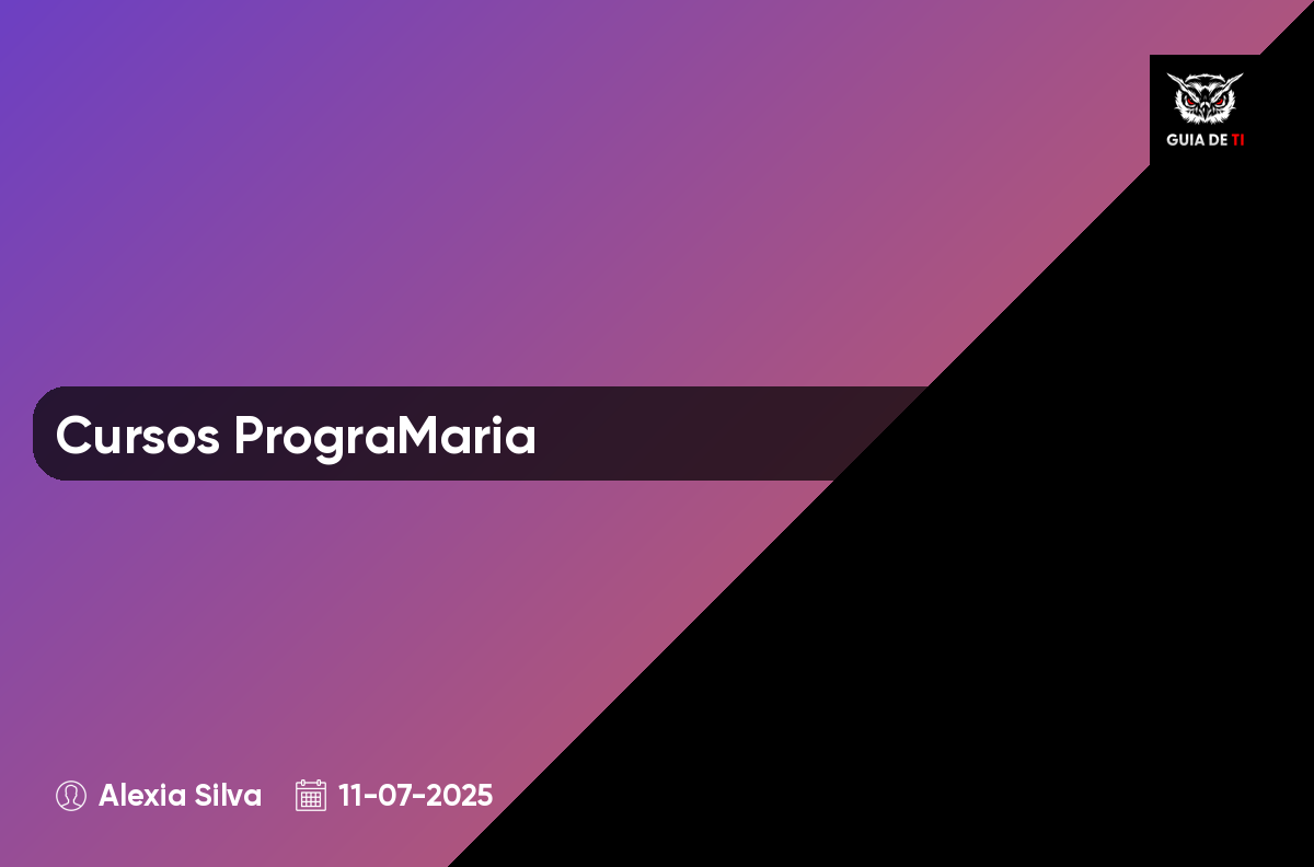 Cursos PrograMaria