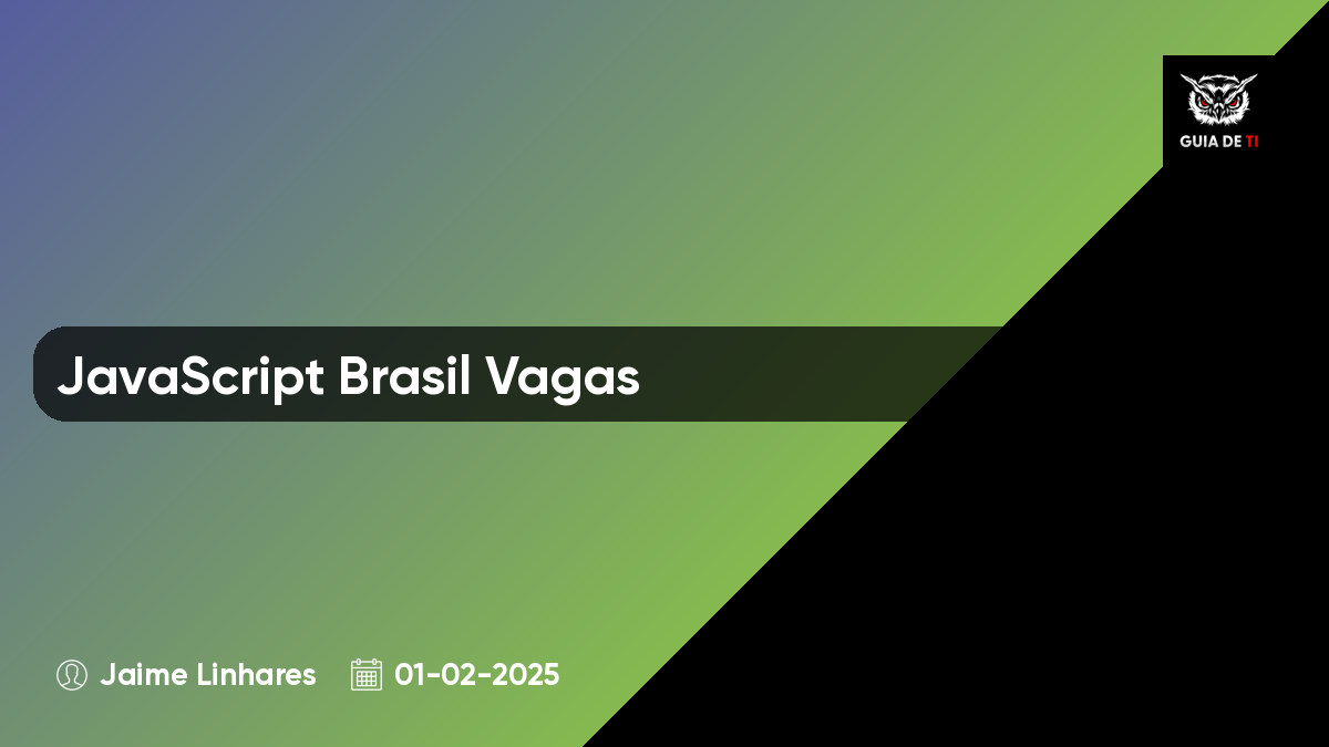 JavaScript Brasil Vagas