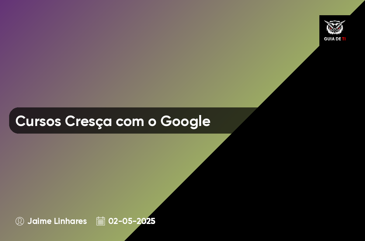 Cursos Cresça com o Google