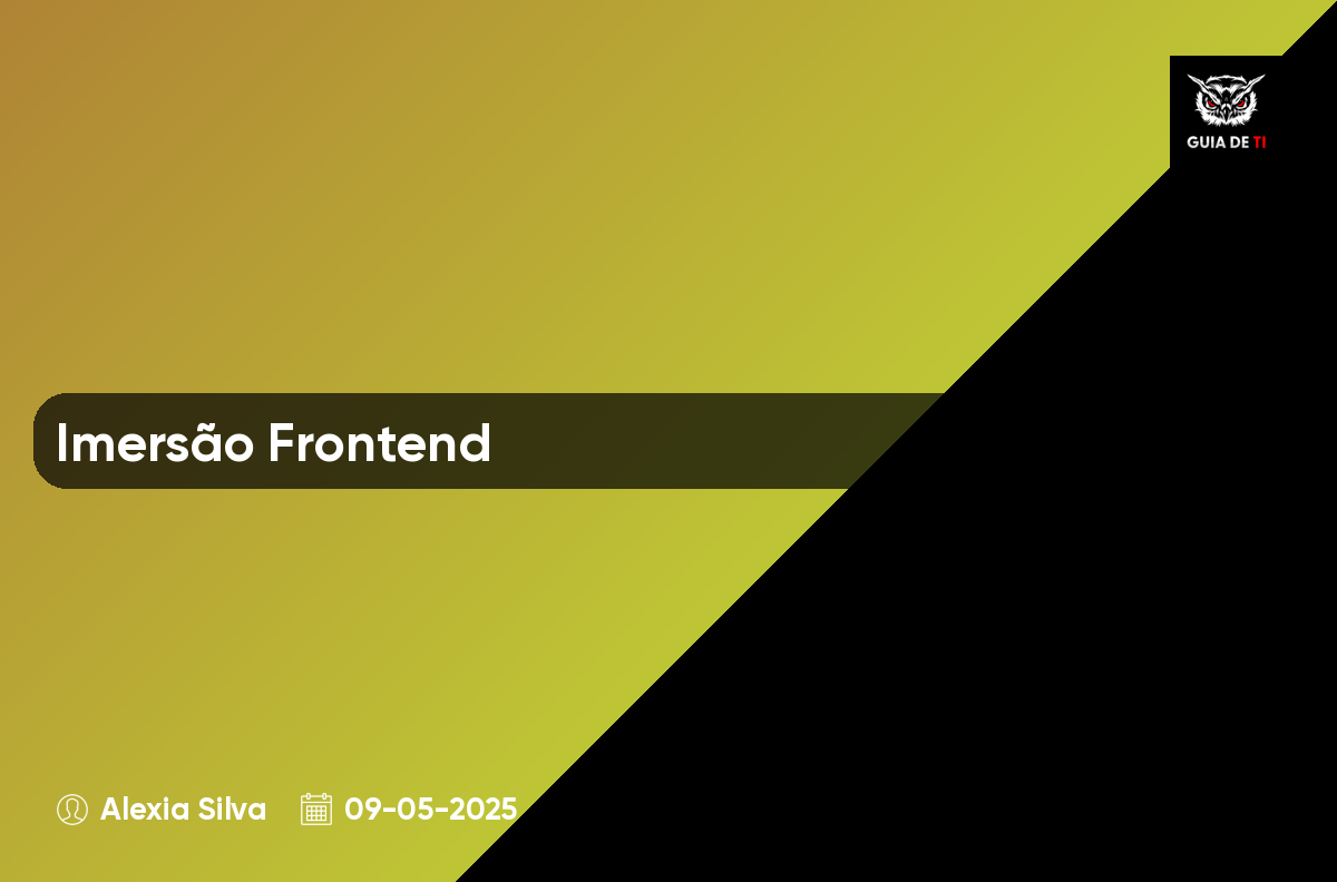 Imersão Frontend