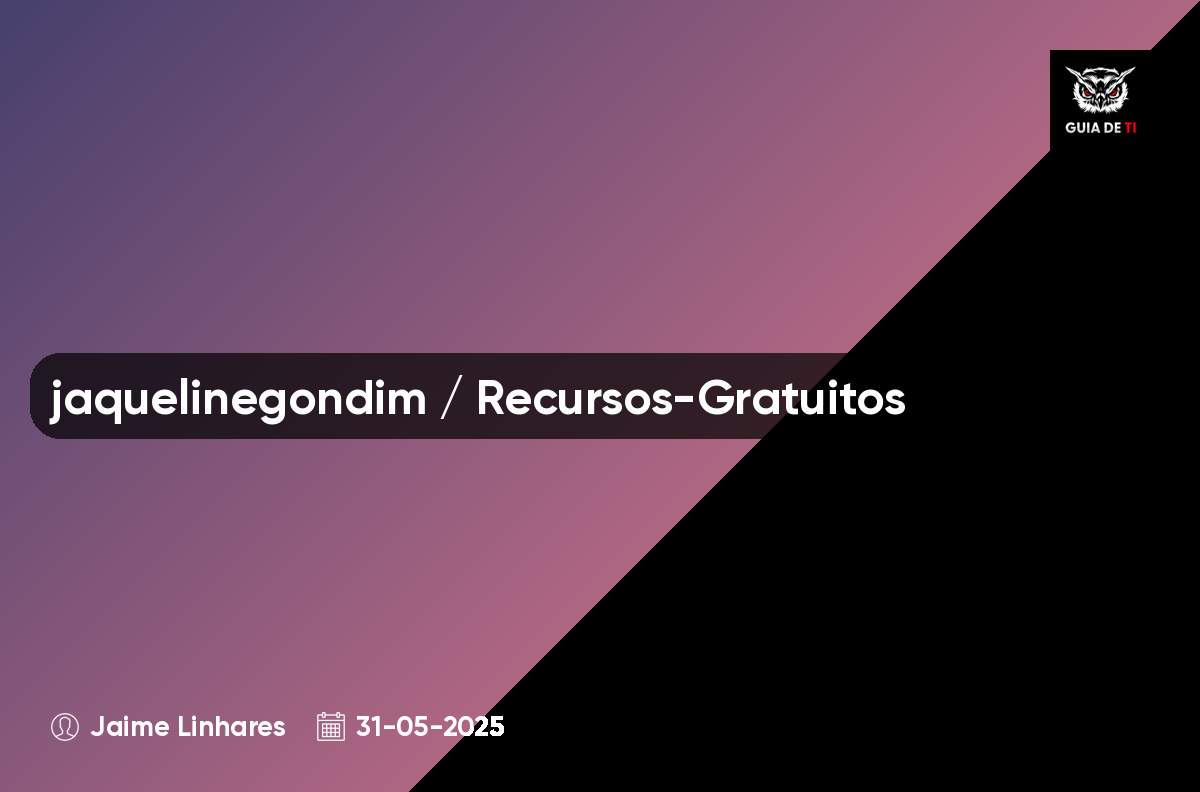 jaquelinegondim / Recursos-Gratuitos