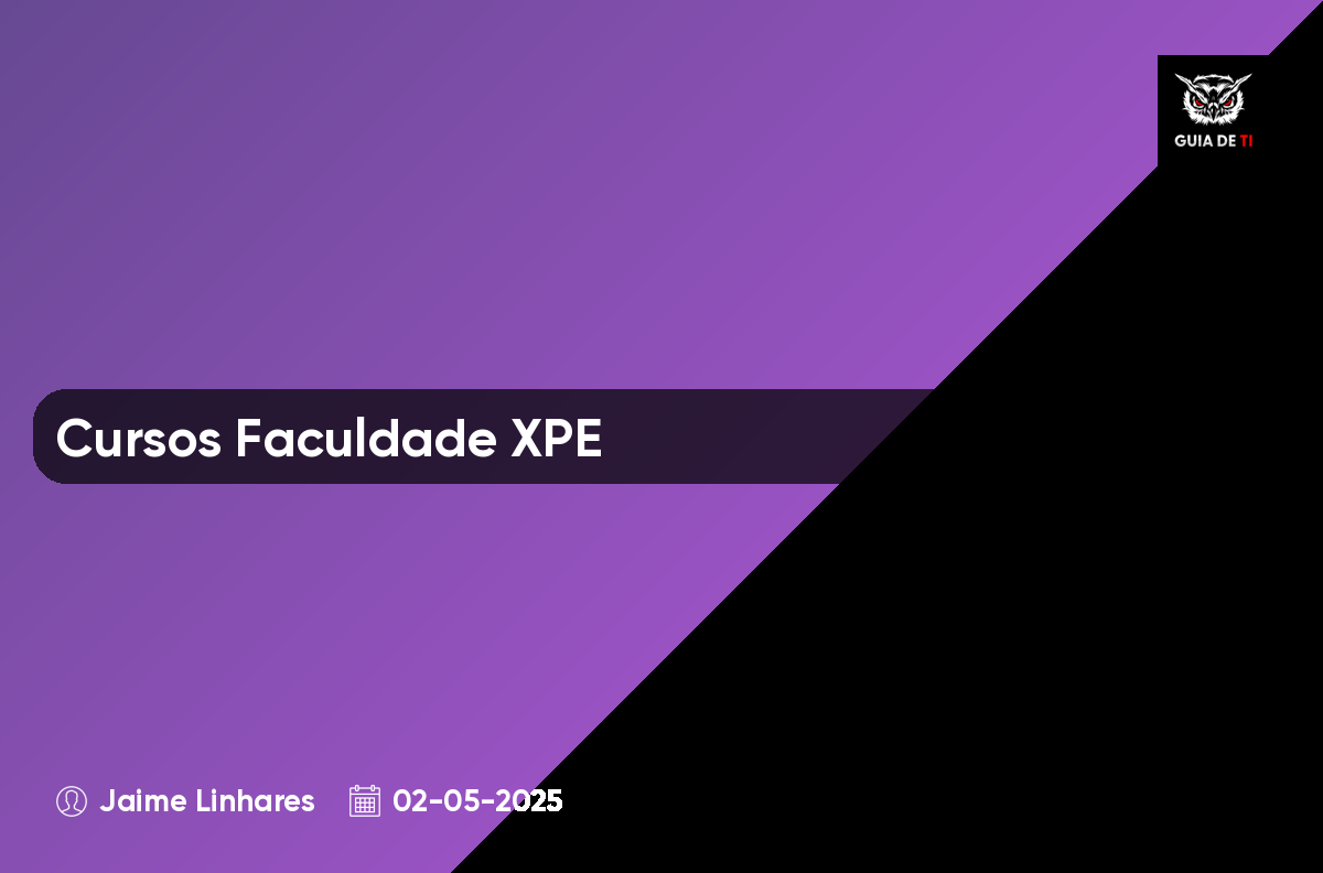 Cursos Faculdade XPE