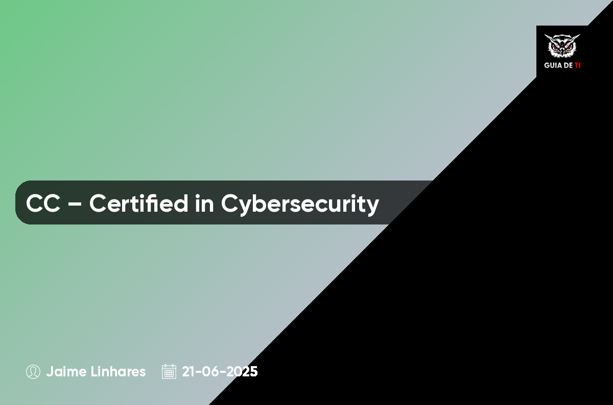 CC – Certified in Cybersecurity