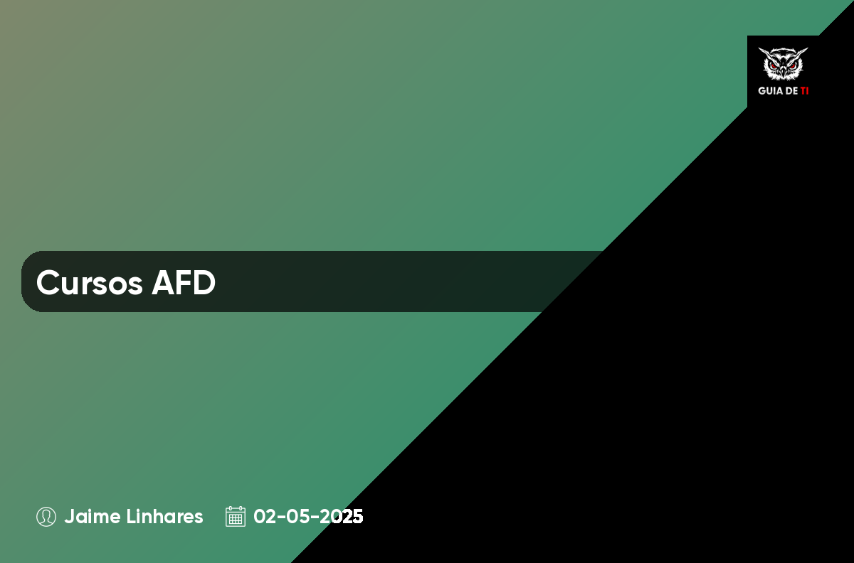 Cursos AFD