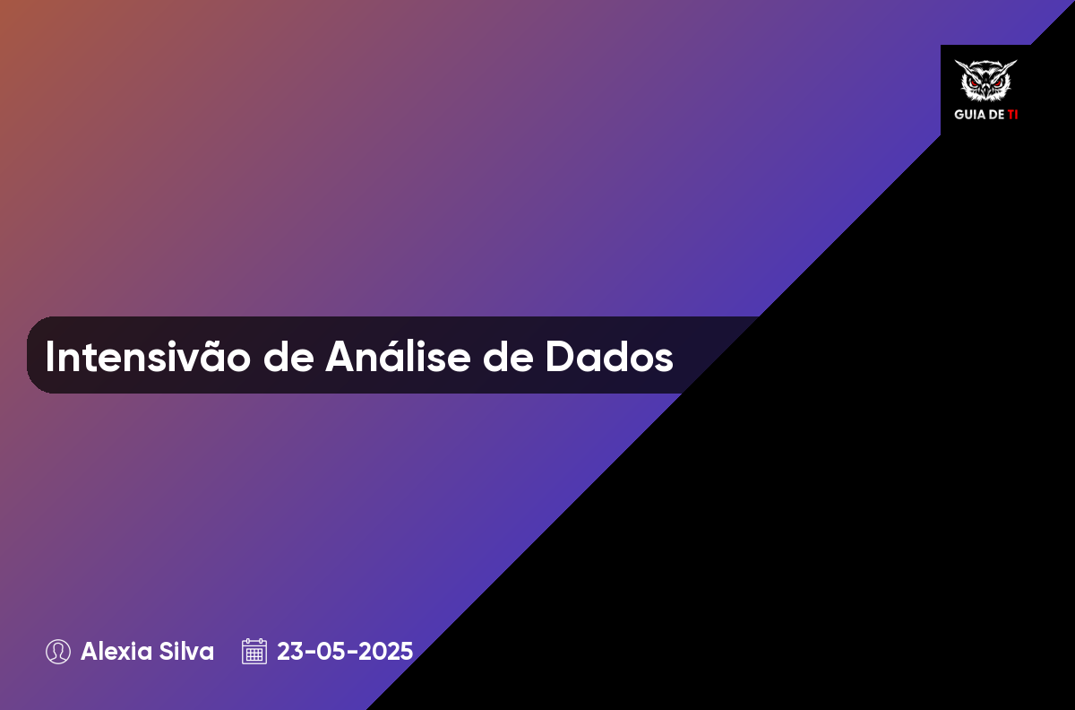 Intensivão de Análise de Dados