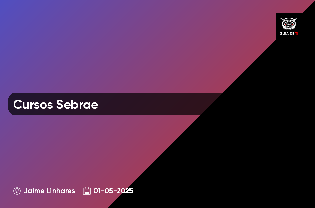 Cursos Sebrae