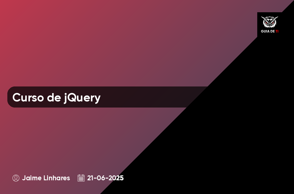 Curso de jQuery