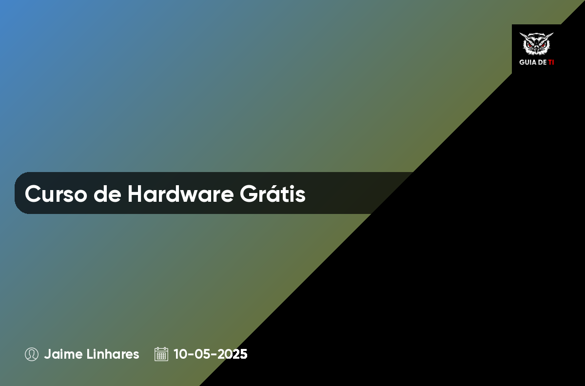 Curso de Hardware Grátis