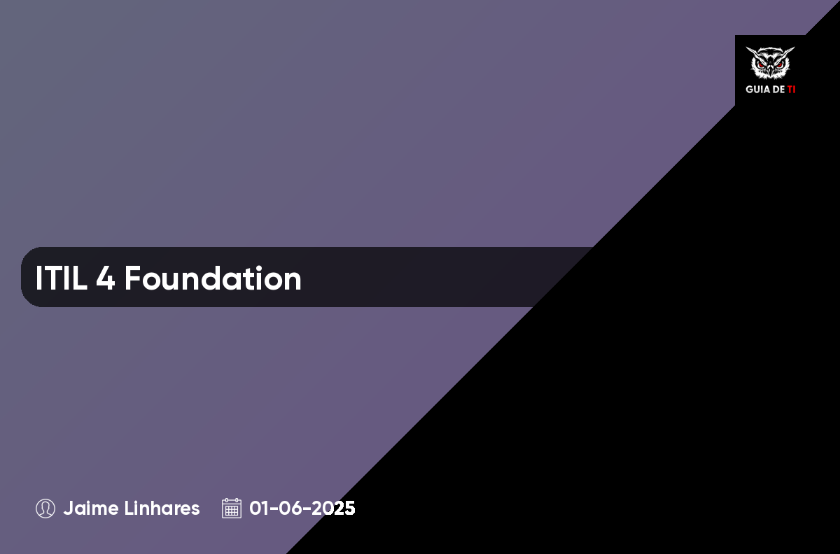 ITIL 4 Foundation