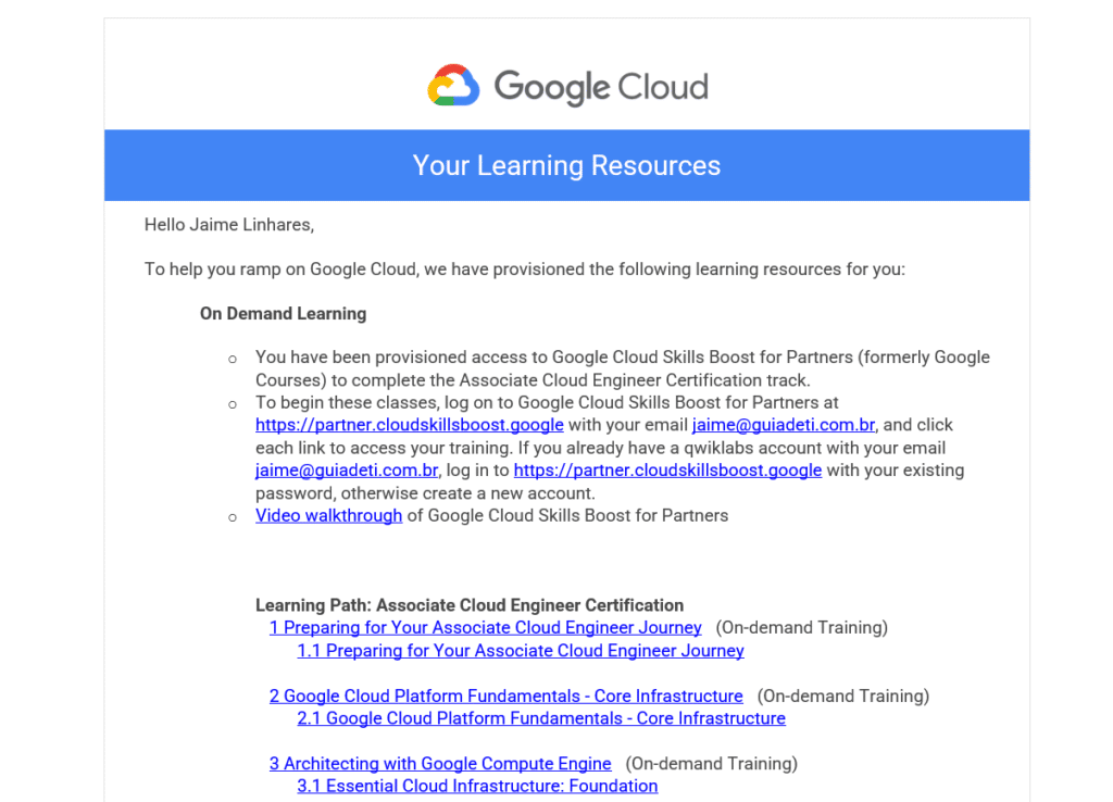 Free Course: Google Cloud Product Fundamentals em Português Brasileiro from  Google Cloud