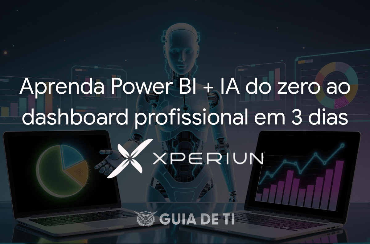 Aprenda Power BI + IA do zero ao dashboard profissional em 3 dias