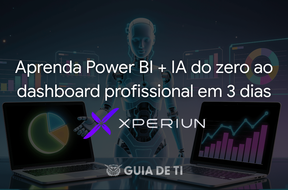 Aprenda Power BI + IA do zero ao dashboard profissional em 3 dias