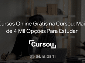 Cursos Online Grátis na Cursou Mais de 4 Mil Opções Para Estudar