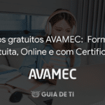 Cursos gratuitos AVAMEC Formação Gratuita, Online e com Certificado