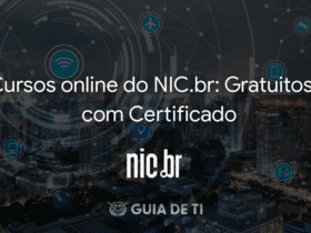 Confira a lista completa de cursos online do NIC.br, gratuitos e com certificado. Capacite-se em redes, segurança e Internet.