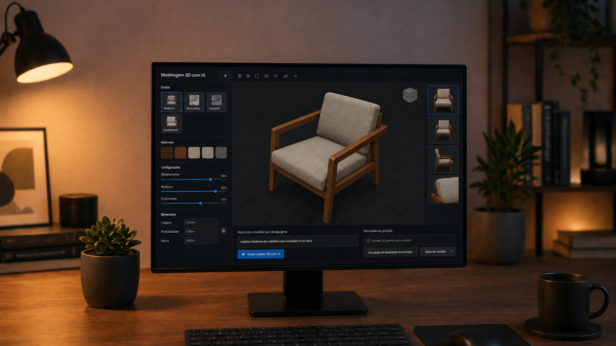 Curso de Modelagem 3D com IA