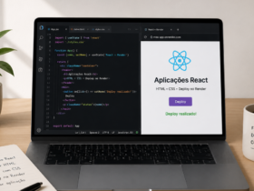 Curso Gratuito Publicação de Aplicações React, HTML e CSS no Render 11 Curso Gratuito Publicação de Aplicações