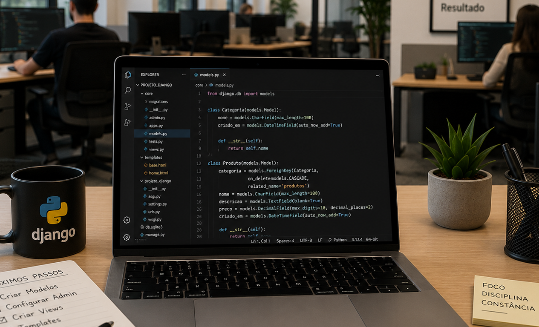 Curso Gratuito de Python e Django