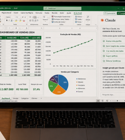 Santander Excel com IA e Claude: 10 Mil Bolsas Gratuitas Para Aprender Excel, Copilot e IA na Prática 11 Santander Excel com IA e Claude