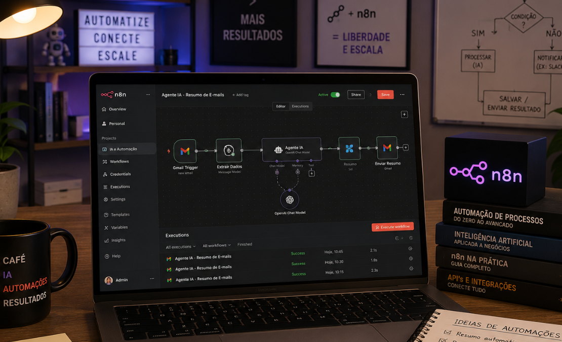 Evento Gratuito de IA, Automações e n8n