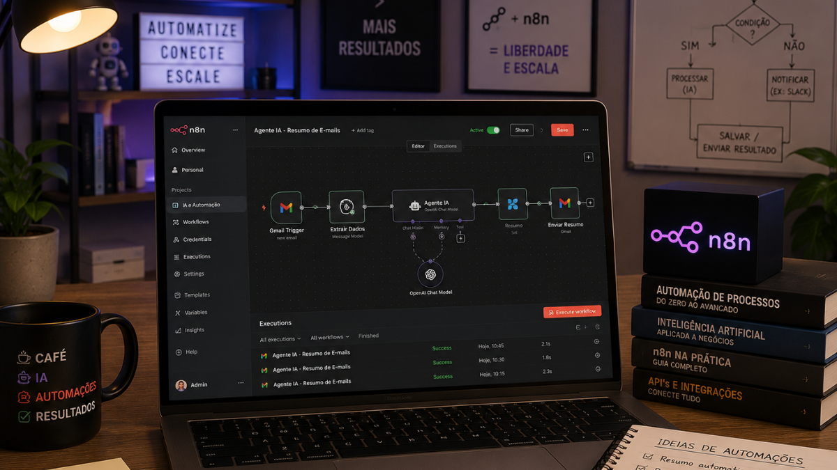 Evento Gratuito de IA, Automações e n8n