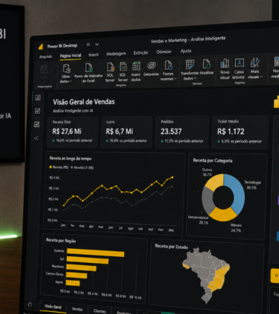 Power BI com IA: Curso Gratuito Ensina Análise de Dados, DAX e Inteligência Artificial 10 Power BI com IA