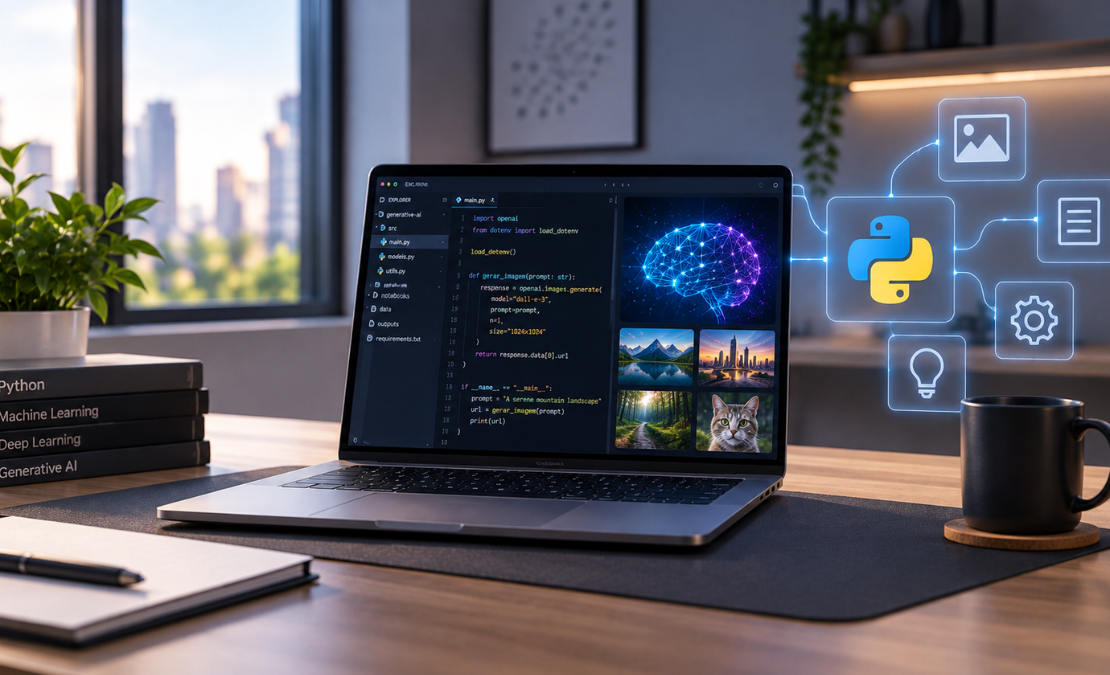 Curso gratuito de IA Generativa com Python ensina GPT, Gemini e Chats Inteligentes 9 Curso gratuito de IA Generativa com Python