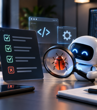 Workshop gratuito de QA com IA ensina testes de software, casos de teste e Bug Report 10 Workshop gratuito de QA com IA